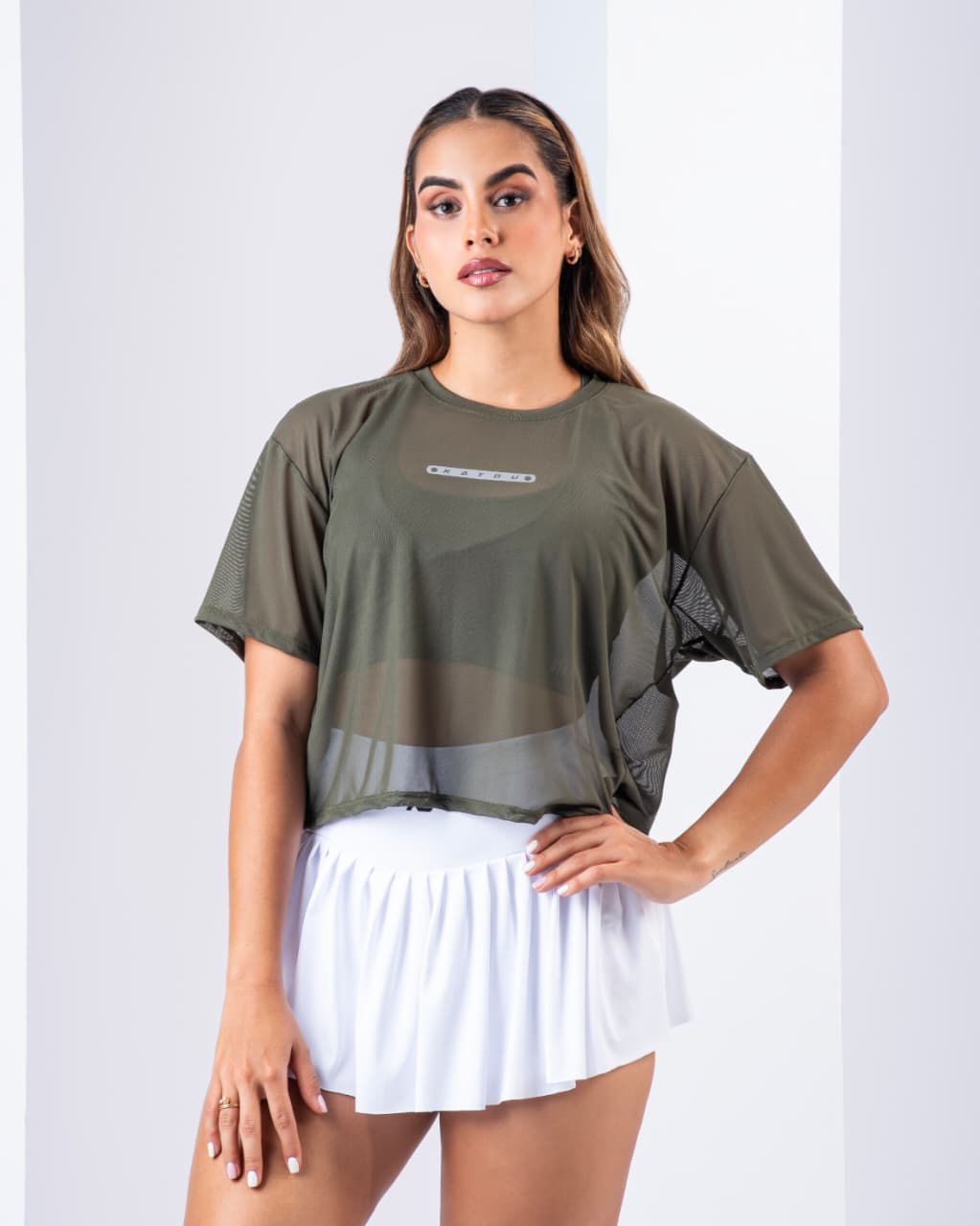 Blusa Malla Oversize