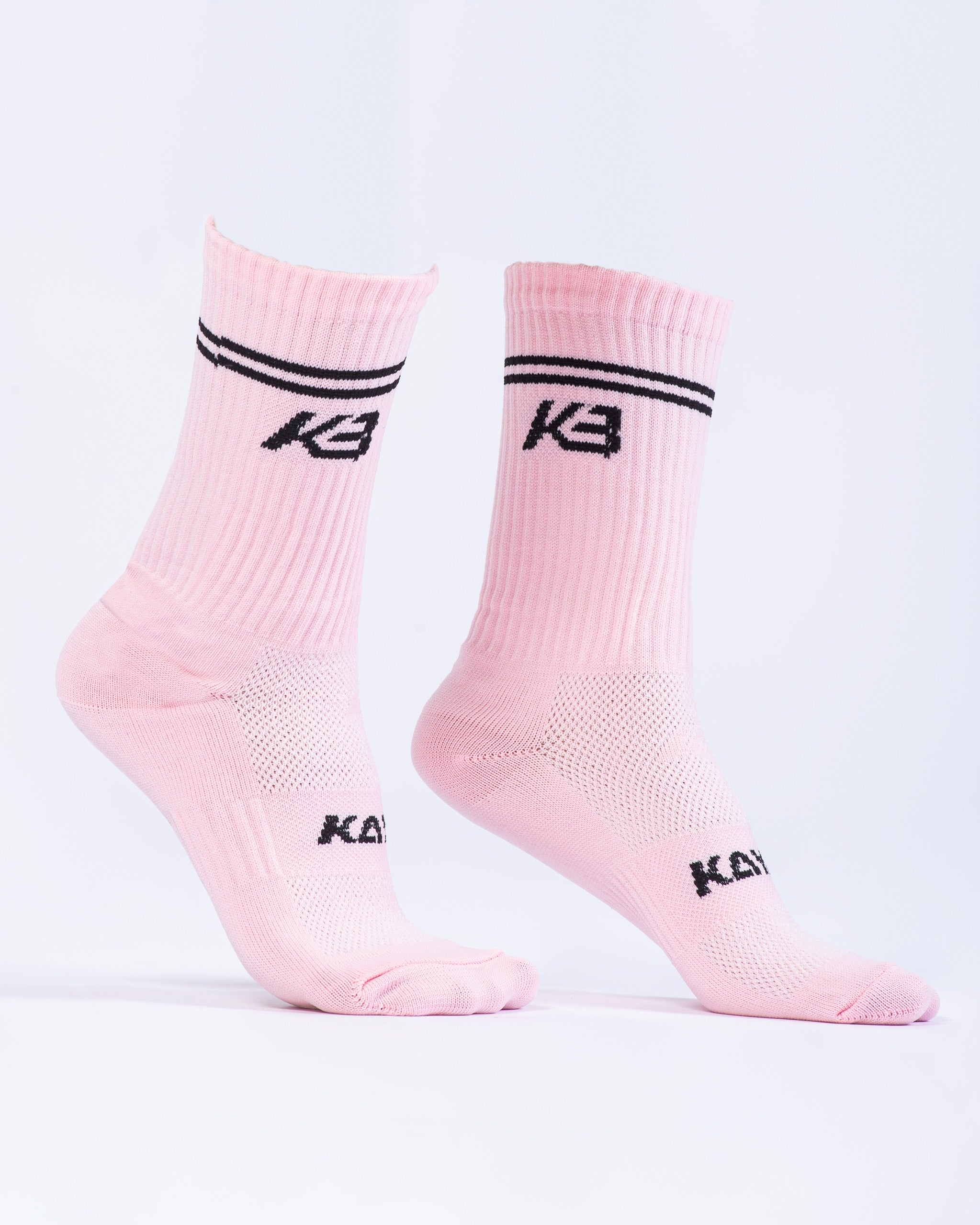 Medias Unicolor con linea