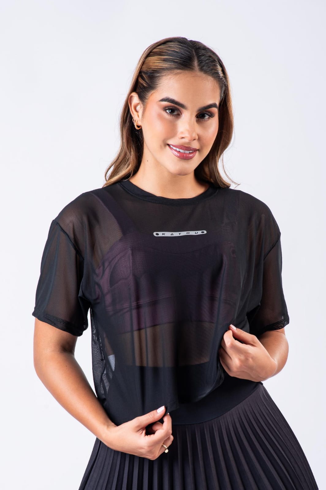 Blusa Malla Oversize