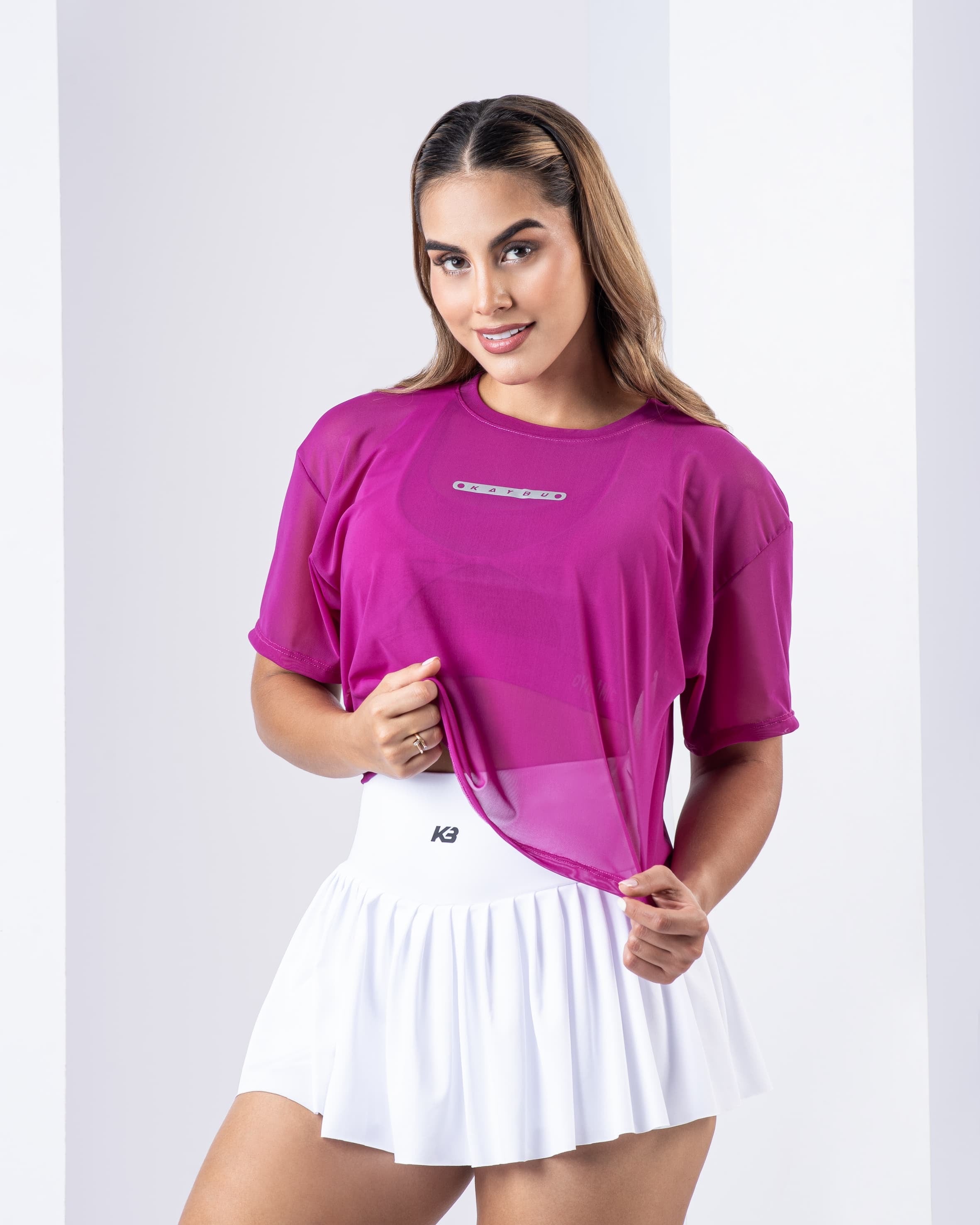 Blusa Malla Oversize