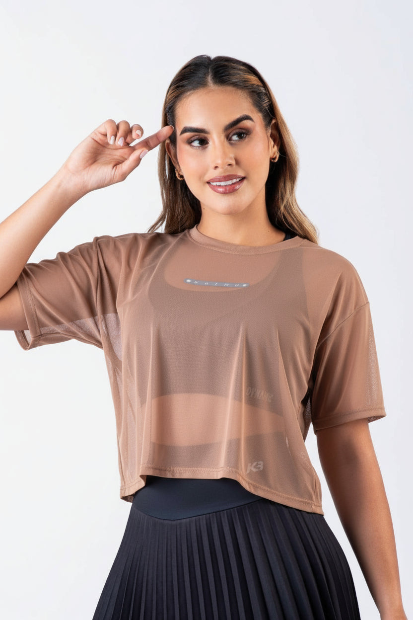 Blusa Malla Oversize